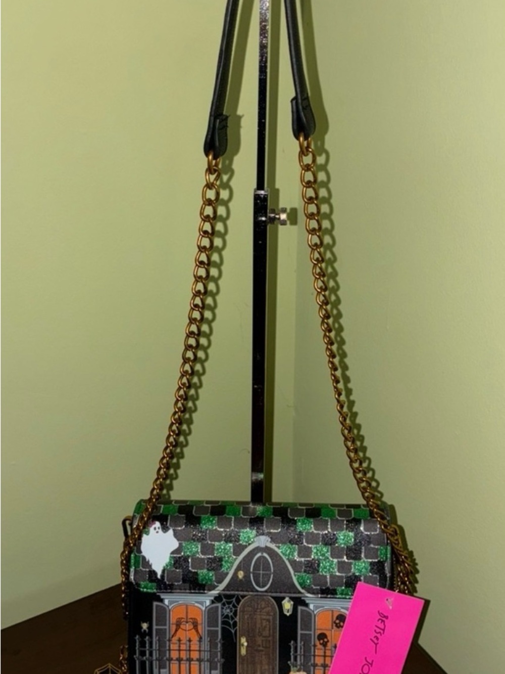 NWT Betsey Johnson Haunted House Crossbody Bag - Picture 3 of 5